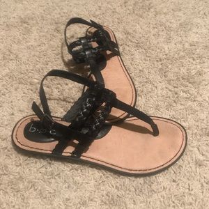 EUC strapping sandals
